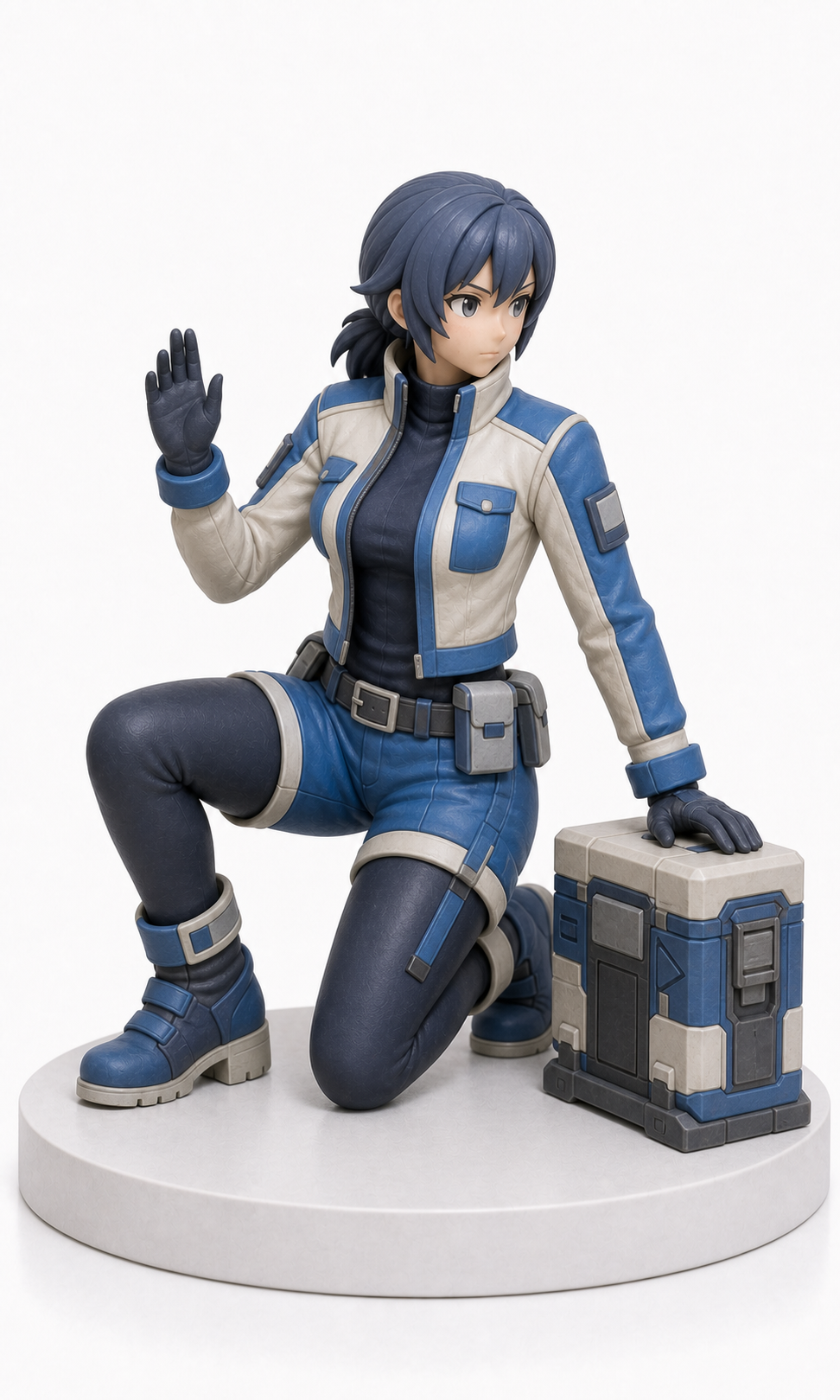 Figura garage kit Nyco Robin · estilo Tactica · vanguardia tactica · resina pintada a mano · Garage Kit Studio