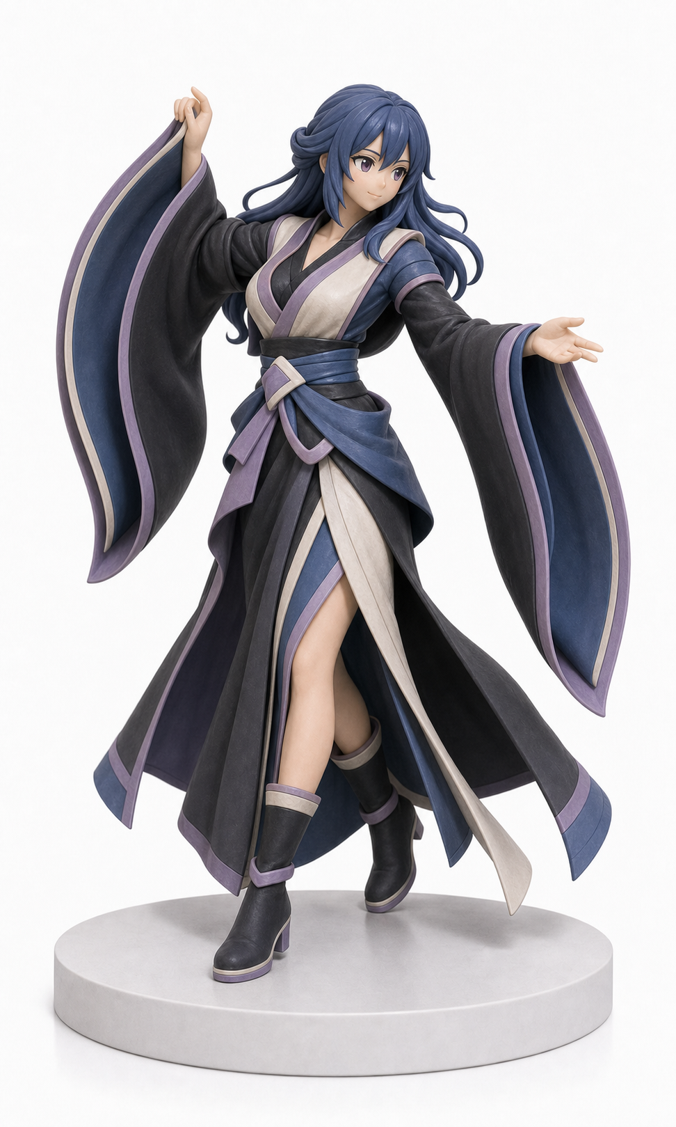 Figura garage kit Vivy Nefertari · estilo Noble · nobleza de fantasia · resina pintada a mano · Garage Kit Studio