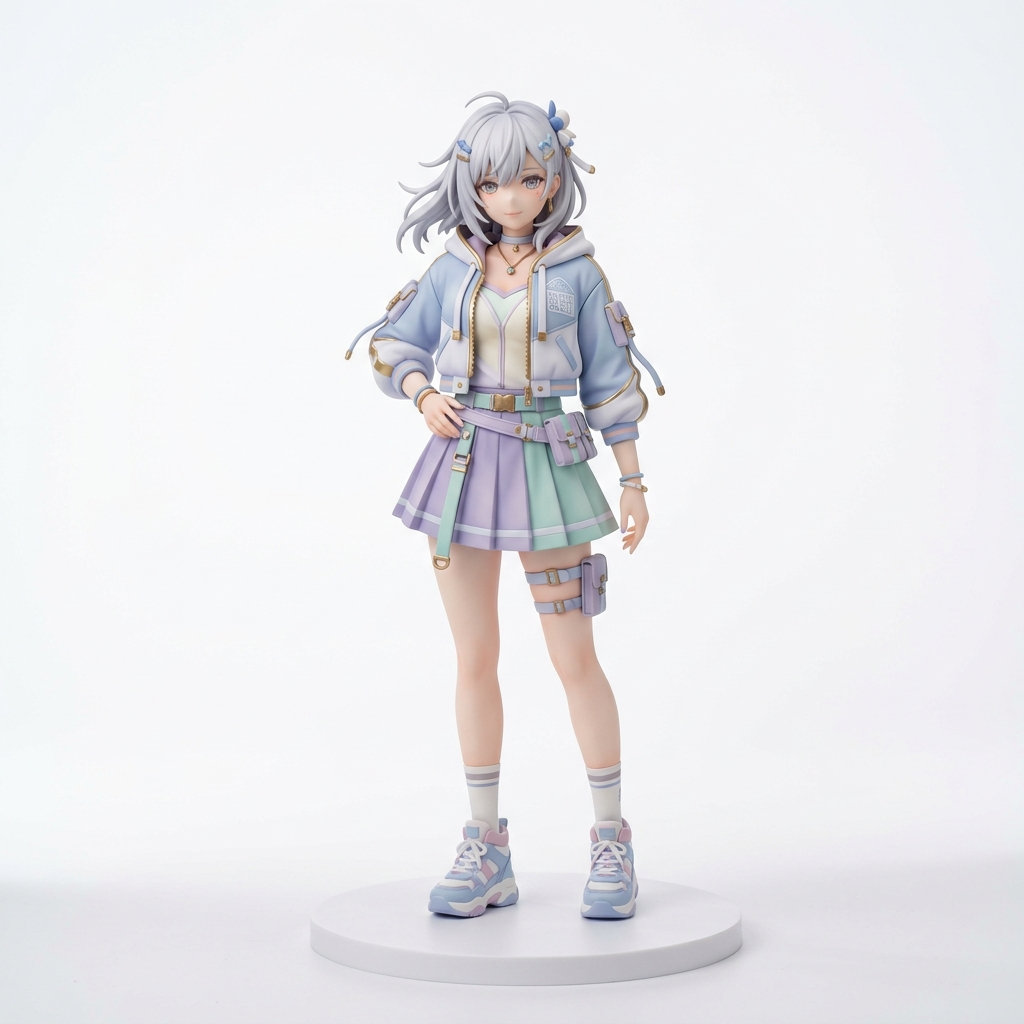 Figura garage kit Utah · estilo Mistico · misticismo sereno · resina pintada a mano · Garage Kit Studio