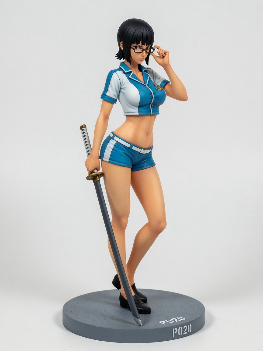 Figura garage kit Tashiga · estilo Brillo · companion luminoso · resina pintada a mano · Garage Kit Studio
