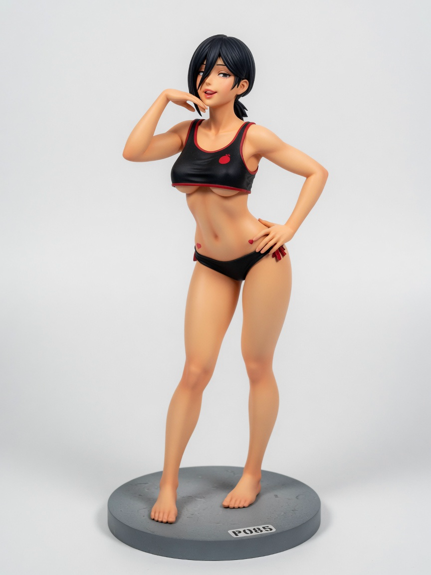Figura garage kit Raze · estilo Aventura · aventura urbana · resina pintada a mano · Garage Kit Studio