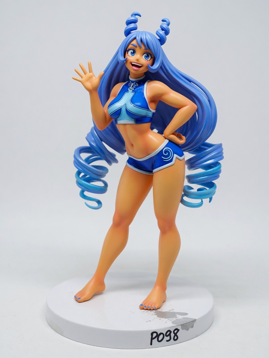 Figura garage kit Nejiri Hado · estilo Dojo · energia marcial · resina pintada a mano · Garage Kit Studio