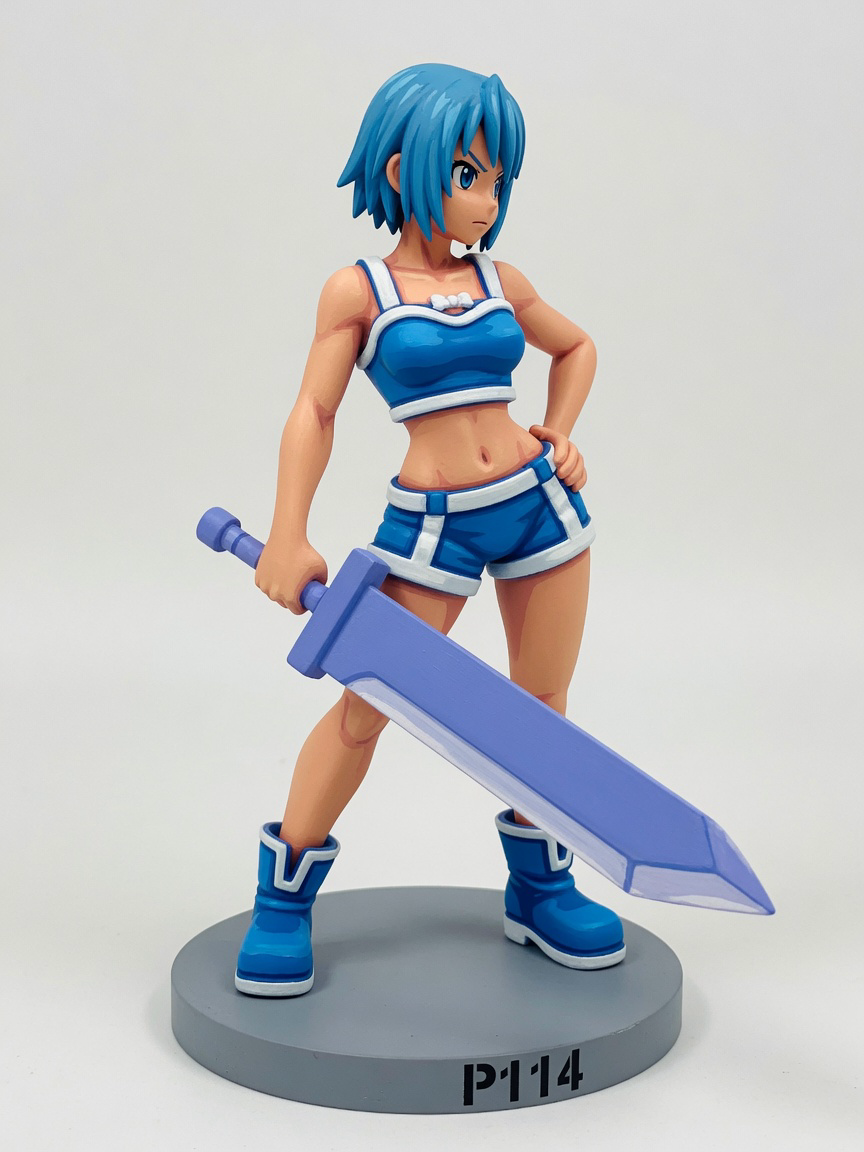 Figura garage kit Sayakaa Miki · estilo Noble · nobleza de fantasia · resina pintada a mano · Garage Kit Studio