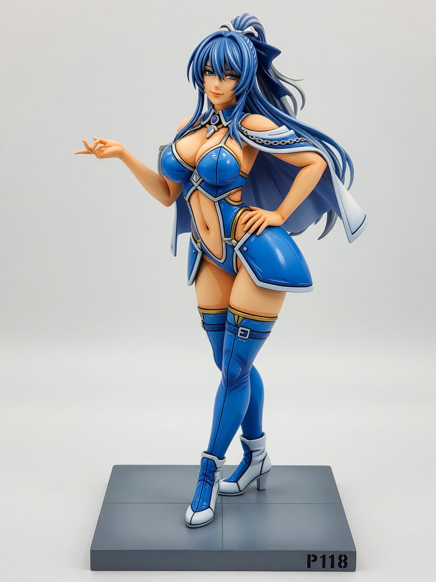 Figura garage kit Yacchiyo Nanami · estilo Dojo · energia marcial · resina pintada a mano · Garage Kit Studio