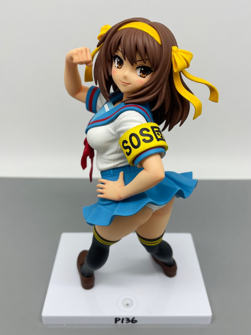 Figura garage kit Haruhih Suzumiya · estilo Cyber · cyber resina · resina pintada a mano · Garage Kit Studio