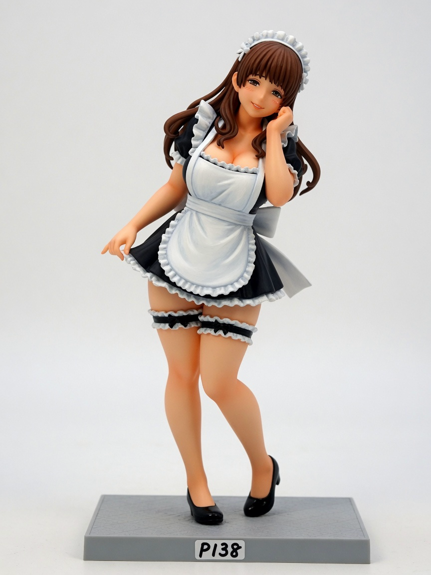 Figura garage kit Mikurun Asahina · estilo Dojo · energia marcial · resina pintada a mano · Garage Kit Studio