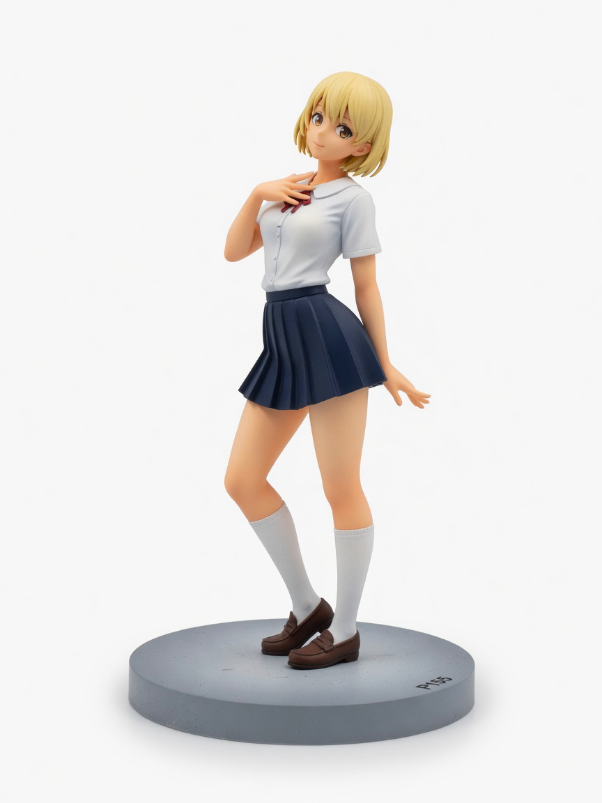 Figura garage kit Kee Shirogane · estilo Aventura · aventura urbana · resina pintada a mano · Garage Kit Studio