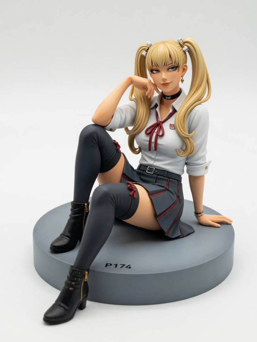 Figura garage kit Beccky Blackbell · estilo Noble · nobleza de fantasia · resina pintada a mano · Garage Kit Studio