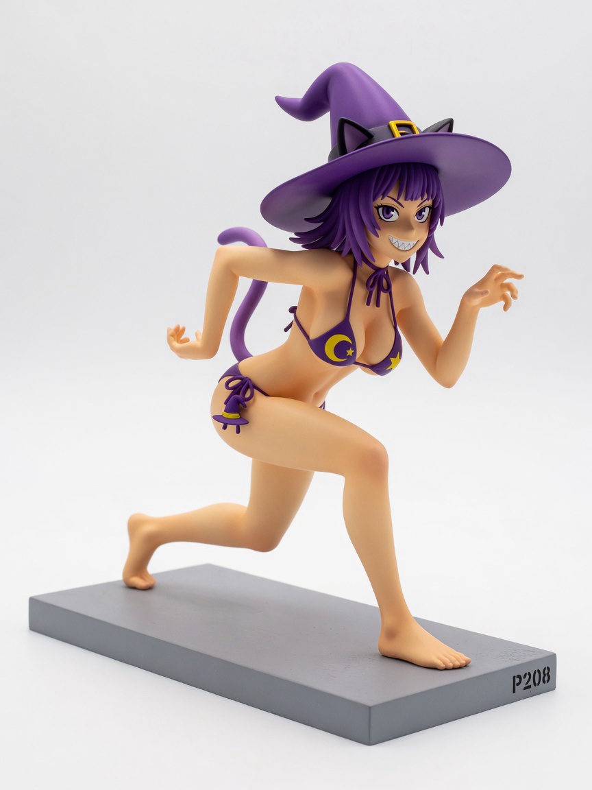 Figura garage kit Bleir · estilo Dojo · energia marcial · resina pintada a mano · Garage Kit Studio