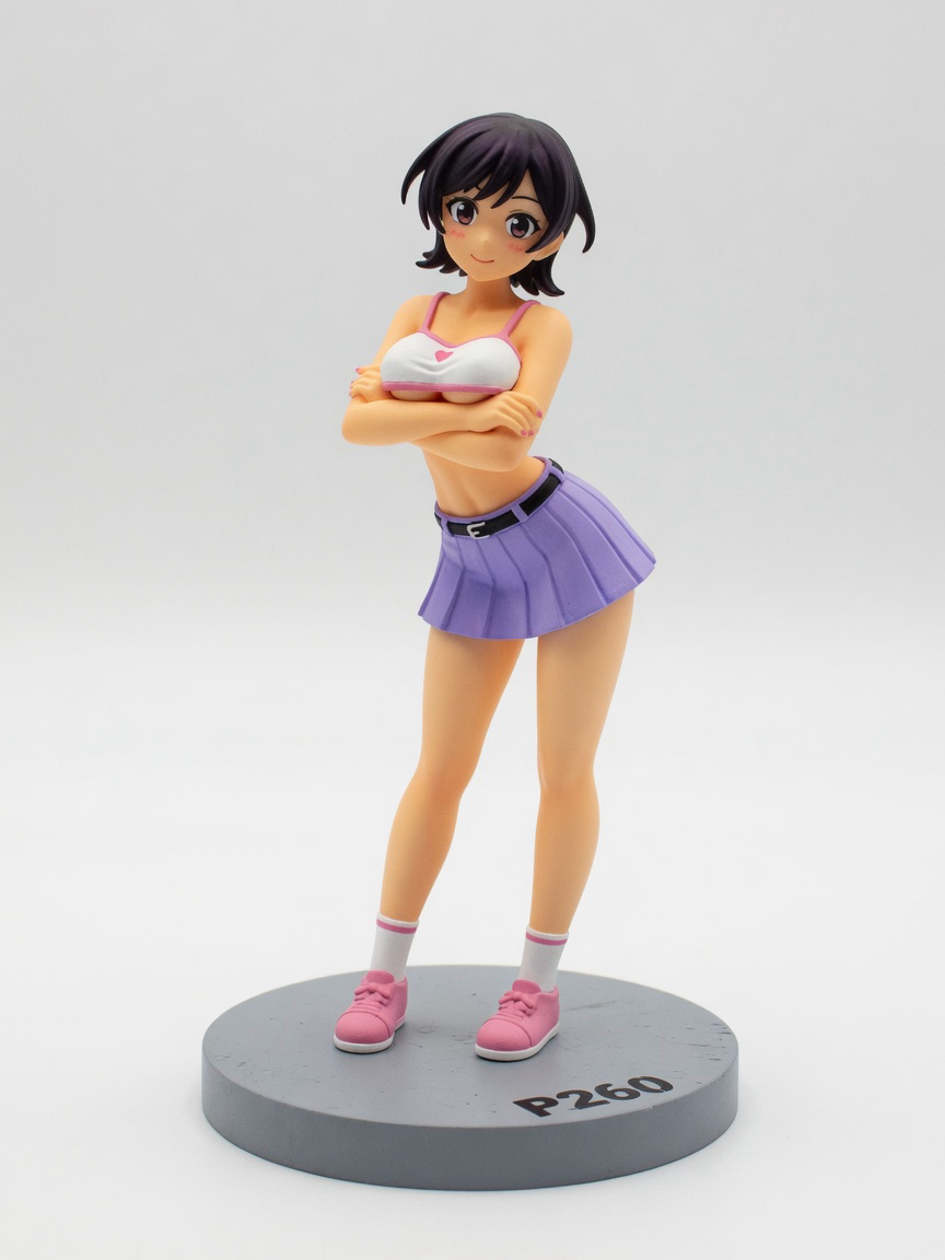 Figura garage kit Rukan Sarashina · estilo Brillo · companion luminoso · resina pintada a mano · Garage Kit Studio