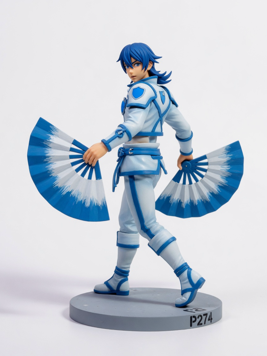 Figura garage kit Jlass · estilo Noble · nobleza de fantasia · resina pintada a mano · Garage Kit Studio
