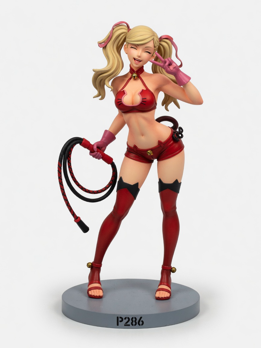 Figura garage kit Anny Takamaki · estilo Cyber · cyber resina · resina pintada a mano · Garage Kit Studio