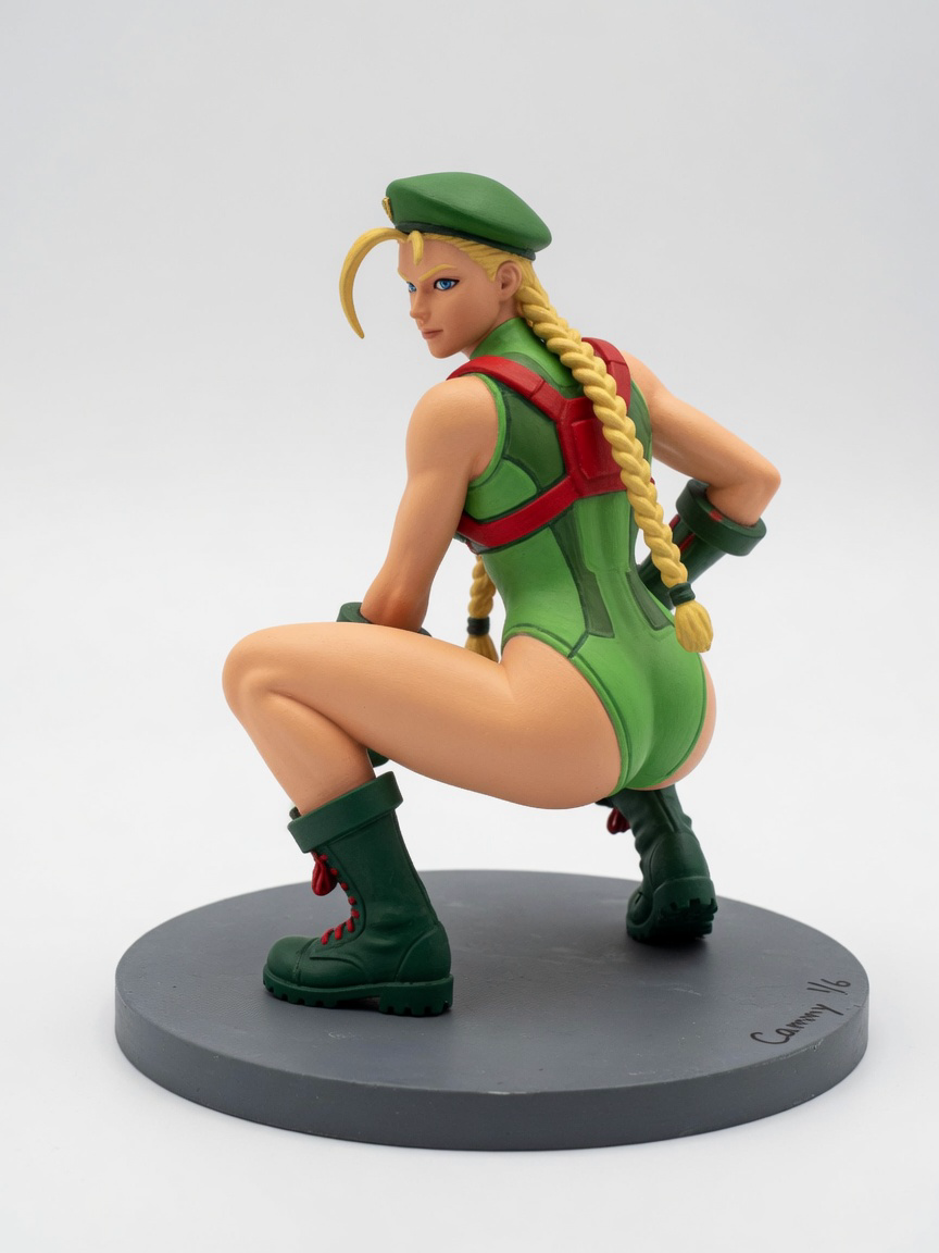 Figura garage kit Cammyn · estilo Runas · maga de runas · resina pintada a mano · Garage Kit Studio