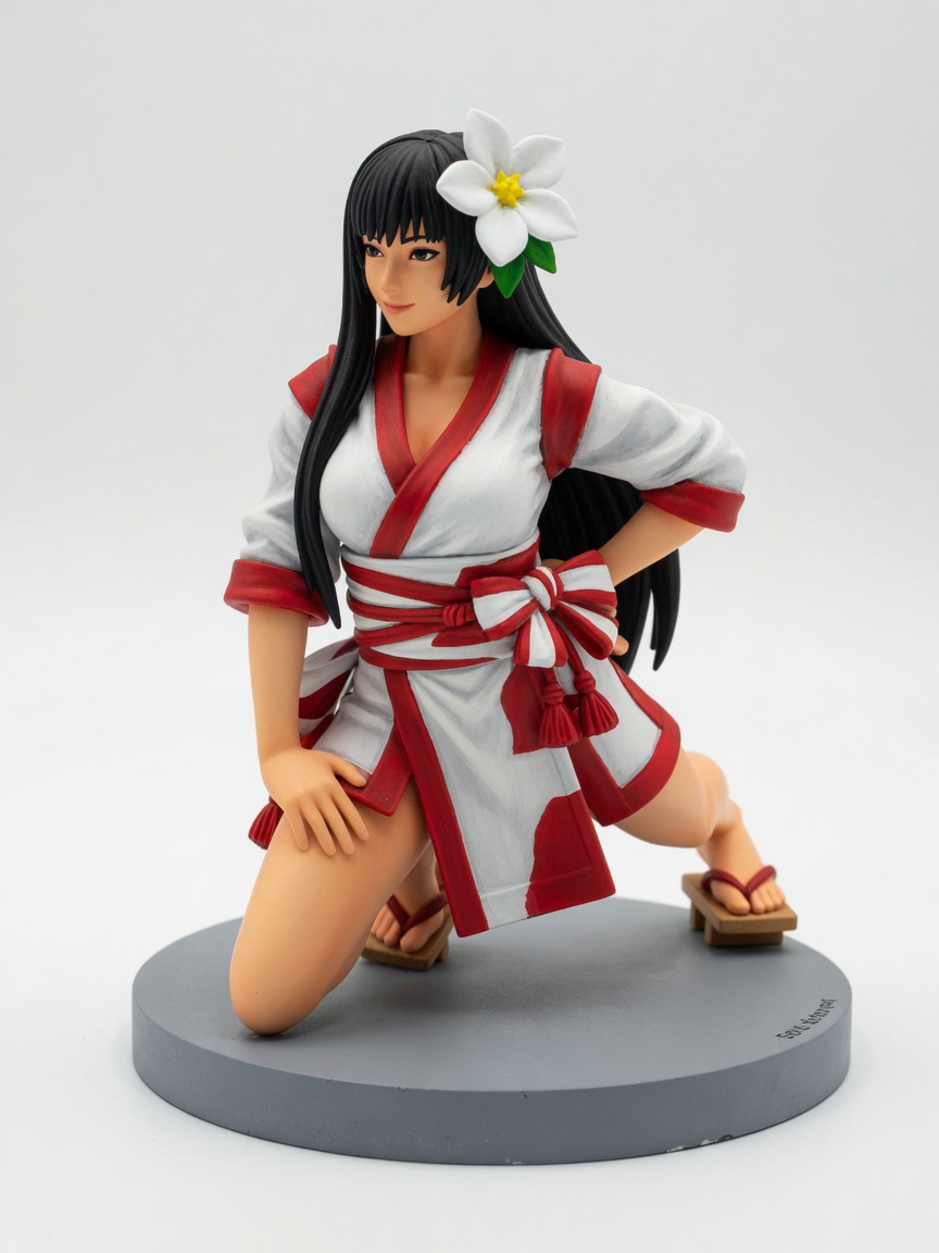 Figura garage kit Setsukan · estilo Aventura · aventura urbana · resina pintada a mano · Garage Kit Studio