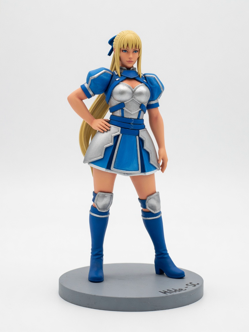 Figura garage kit Hildo · estilo Mistico · misticismo sereno · resina pintada a mano · Garage Kit Studio