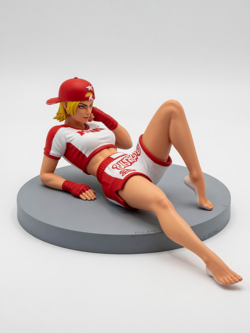 Figura garage kit Kingy · estilo Mistico · misticismo sereno · resina pintada a mano · Garage Kit Studio