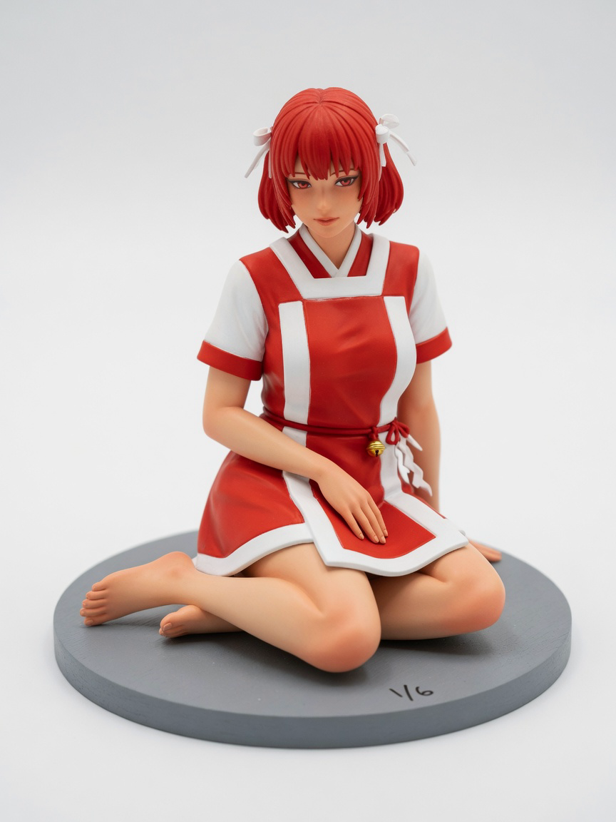 Figura garage kit Celyca · estilo Aventura · aventura urbana · resina pintada a mano · Garage Kit Studio