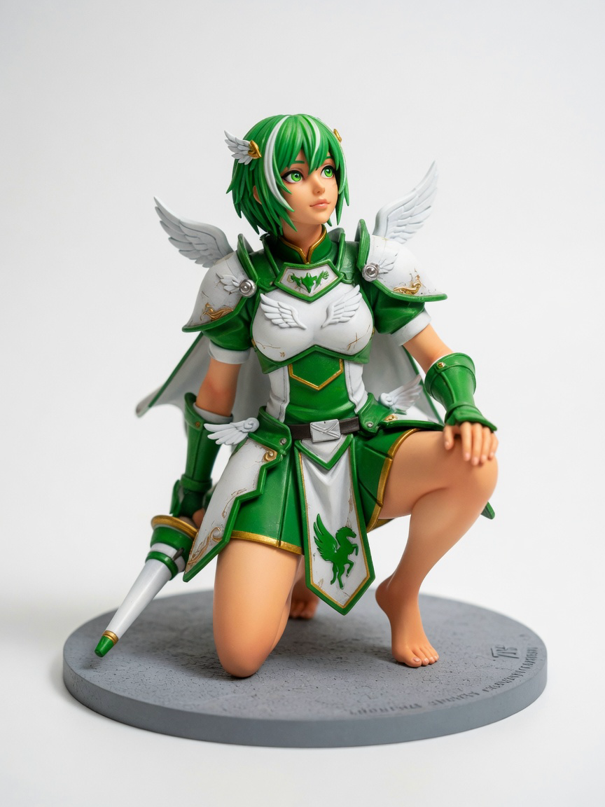 Figura garage kit Erynys · estilo Noble · nobleza de fantasia · resina pintada a mano · Garage Kit Studio