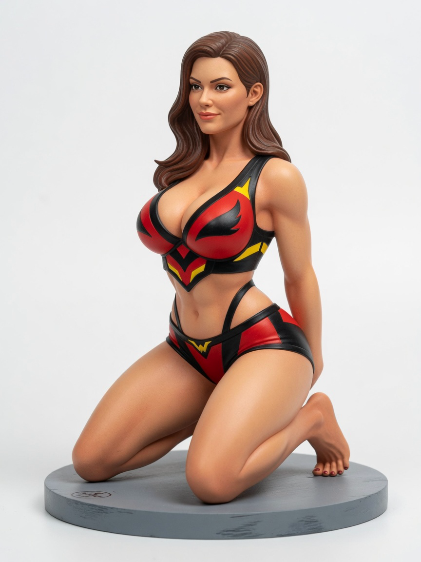 Figura garage kit Hopo Wasp Alt · estilo Dojo · energia marcial · resina pintada a mano · Garage Kit Studio
