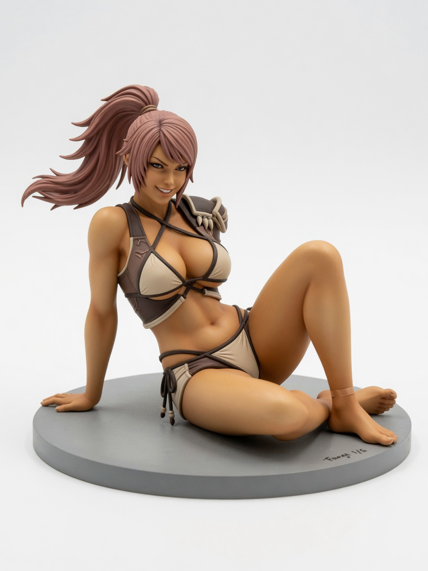 Figura garage kit Fanng · estilo Runas · maga de runas · resina pintada a mano · Garage Kit Studio