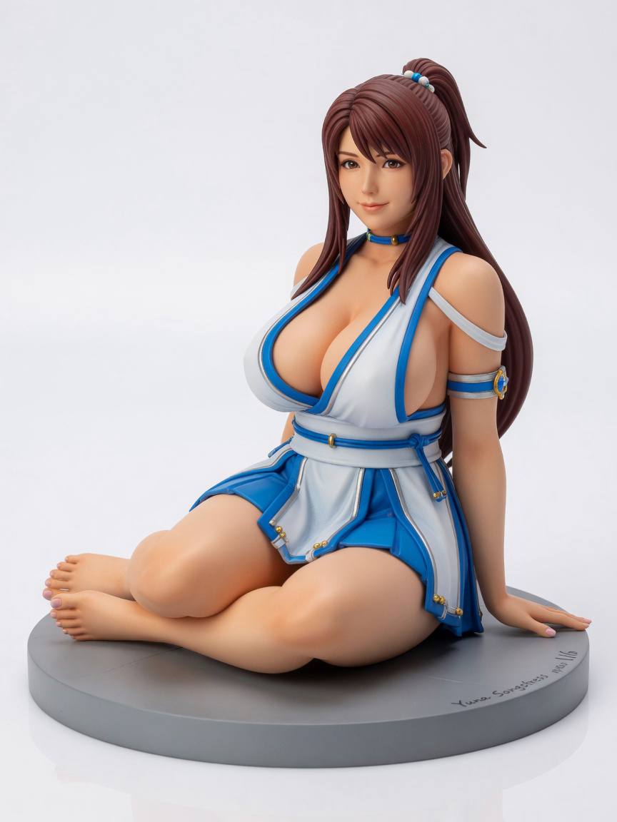 Figura garage kit Yunu · estilo Atelier · idol de atelier adulto · resina pintada a mano · Garage Kit Studio
