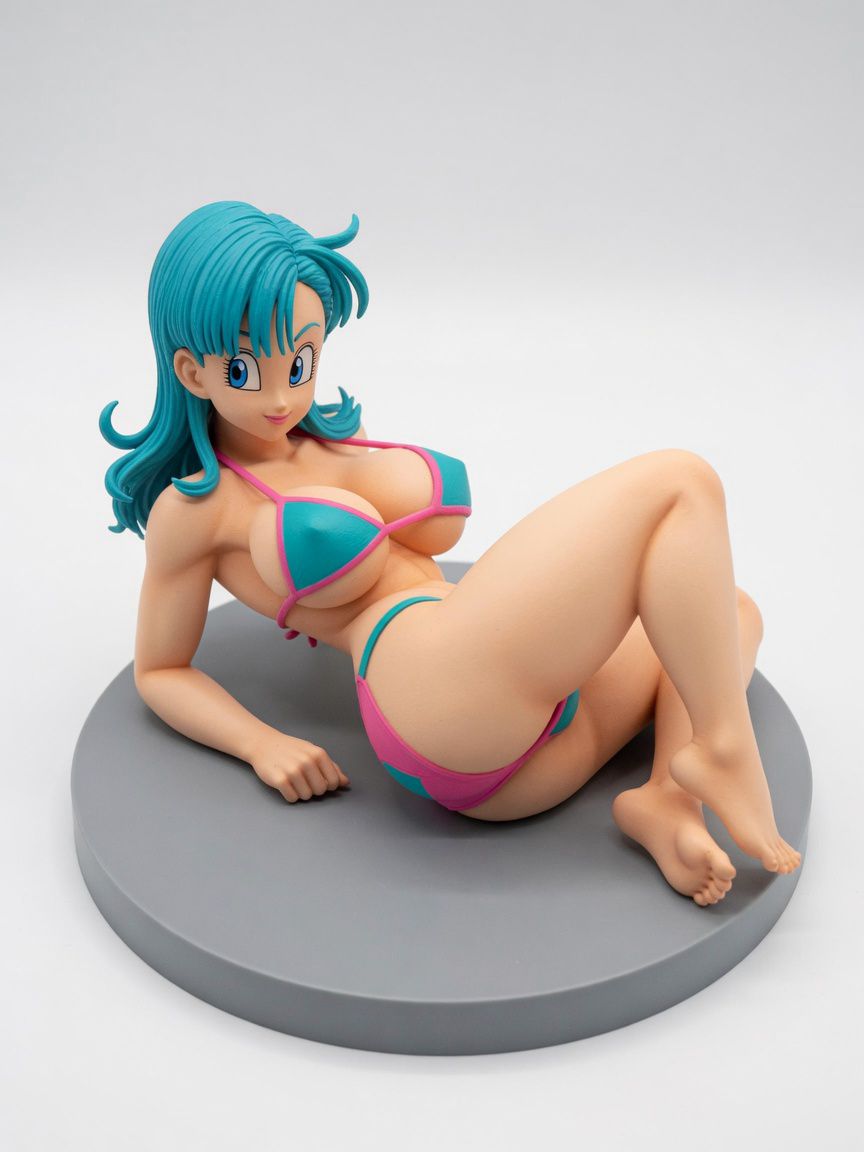 Figura garage kit Bulmya Bloom · estilo Noble · nobleza de pantalla · resina pintada a mano · Garage Kit Studio