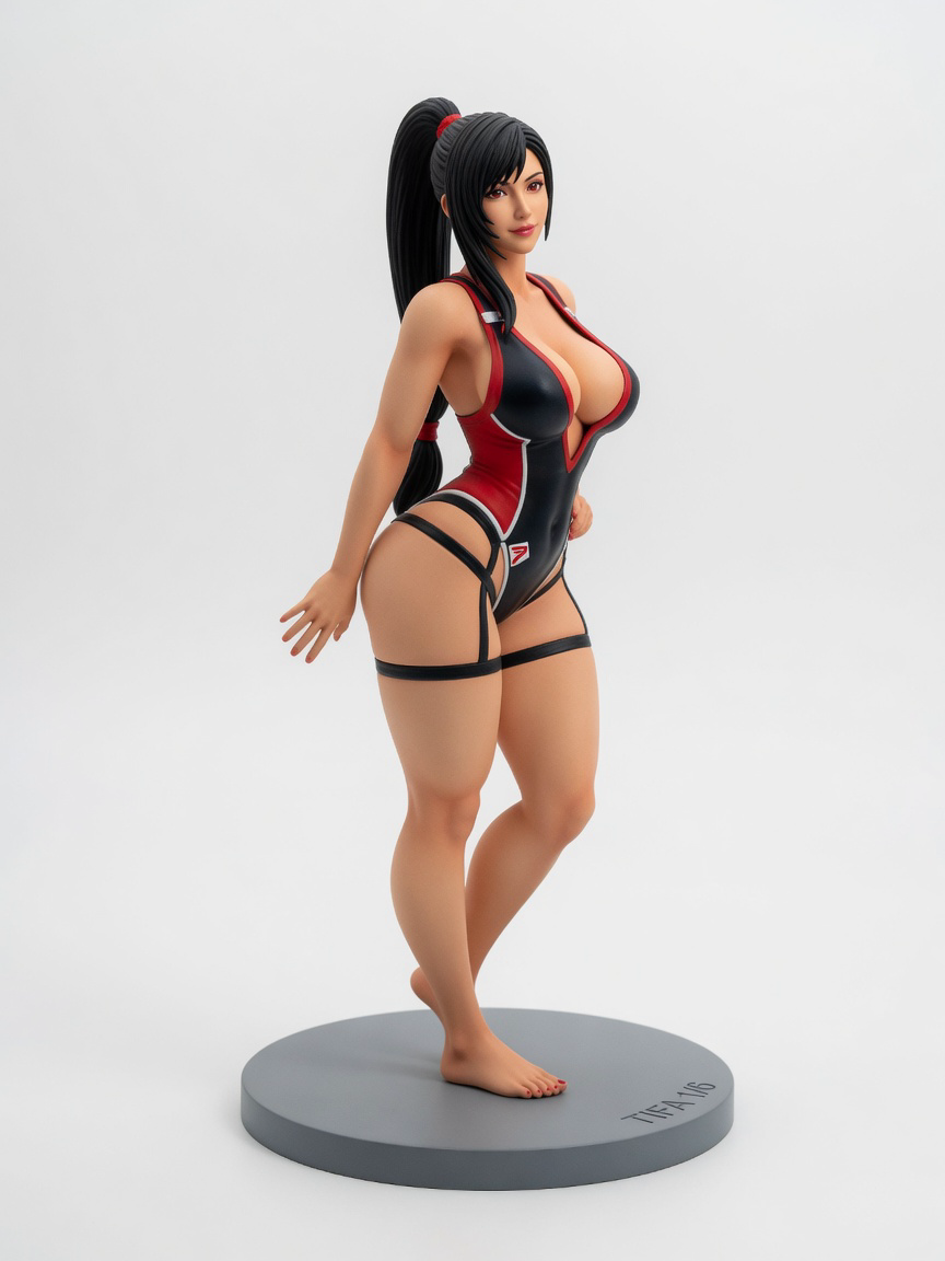 Figura garage kit Tife Alt Sports · estilo Mistico · misticismo sereno · resina pintada a mano · Garage Kit Studio